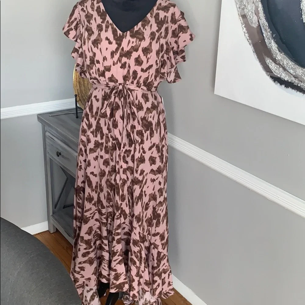 NWT ALTARD STATE LONG RUFFLE DRESS 👗 - Picture 1 of 6